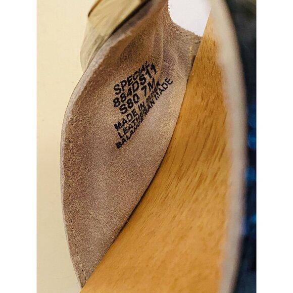 Dr Scholls Women Size 7 Exercise Clog Sandal Black Patent Leather Slide New - Picture 13 of 15